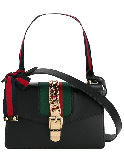 gucci sylvie bag ornament|Gucci silvie handbag.